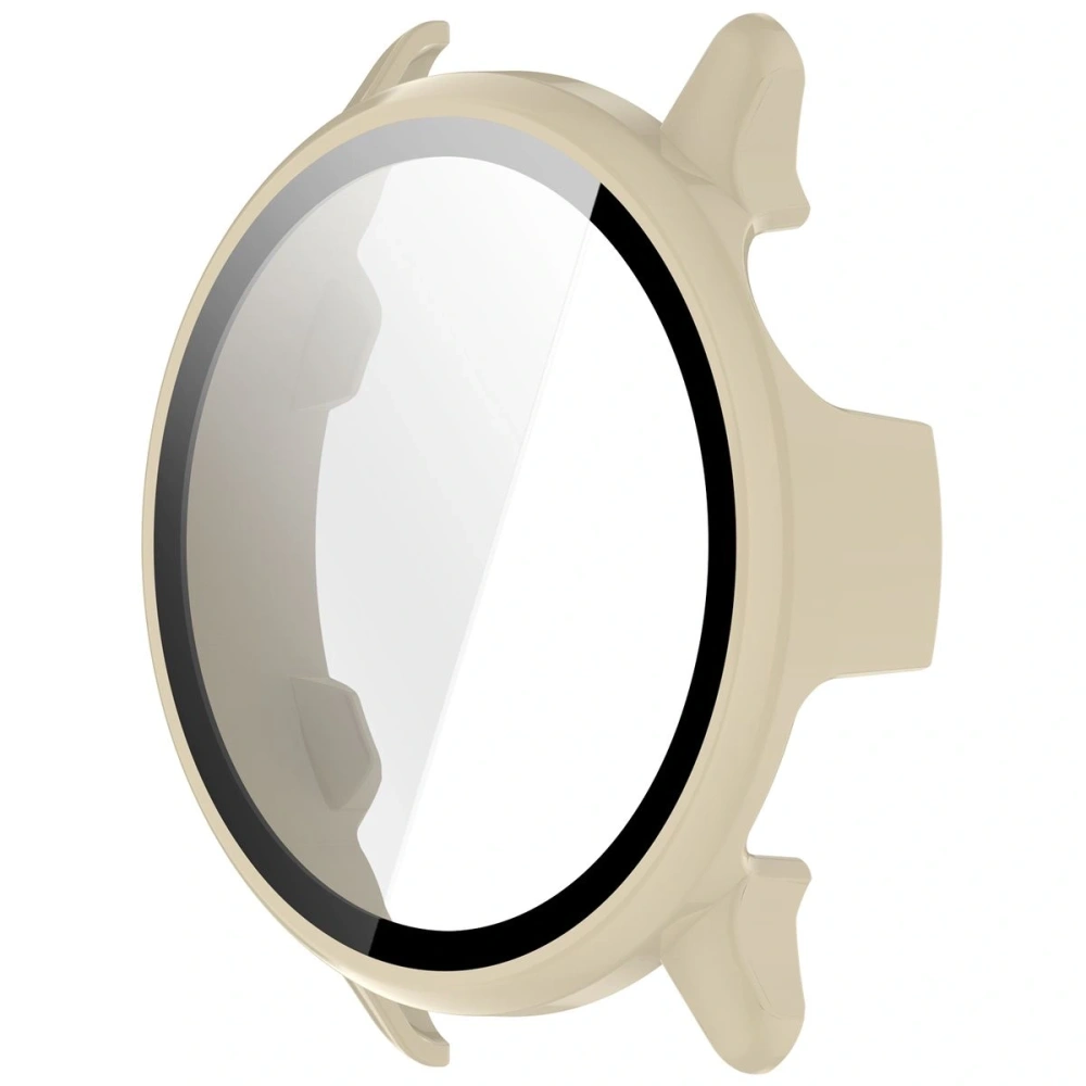 Wholesale Bizon Case+Glass Watch Garmin Vivoactive 6 beige - BIZ9232 - {ean13} - Hurt