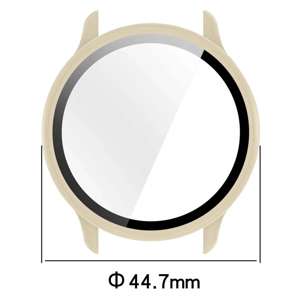 Hurtownia GSM - Bizon Case+Üveg Óra Garmin Vivoactive 6 bézs - BIZ9232 - {ean13} - Hurt