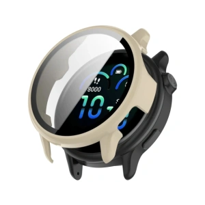 Hurtownia GSM - Bizon Case+Üveg Óra Garmin Vivoactive 6 bézs - BIZ9232 - {ean13} - Hurt