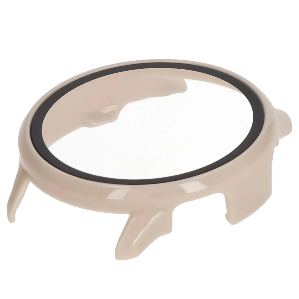 Wholesale Bizon Case+Glass Watch Garmin Vivoactive 6 beige - BIZ9232 - {ean13} - Hurt