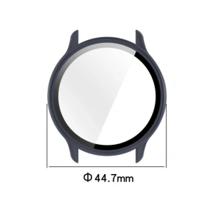 Hurtownia GSM - Carcasa Bizon + Ceas din sticlă Garmin Vivoactive 6 albastru - BIZ9234 - {ean13} - Hurt