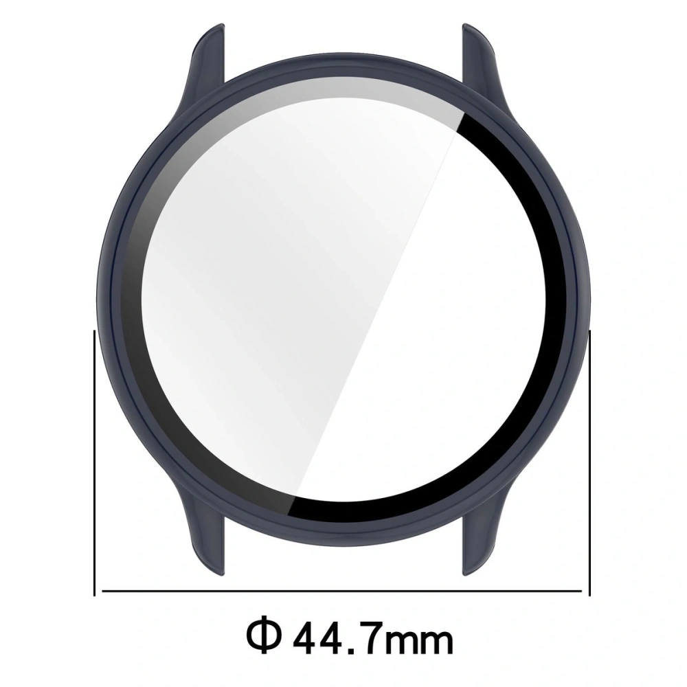Hurtownia GSM - Carcasa Bizon + Ceas din sticlă Garmin Vivoactive 6 albastru - BIZ9234 - {ean13} - Hurt