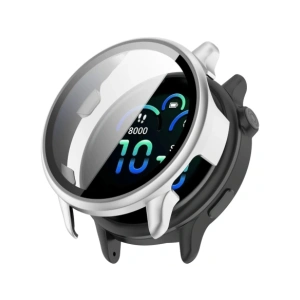Hurtownia GSM - Bizon Case+Glass Óra Garmin Vivoactive 6 selyem ezüst - BIZ9235 - {ean13} - Hurt