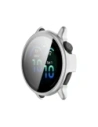Hurtownia GSM - Etui ze szkłem do zegarka Bizon Case+Glass Watch do Garmin Vivoactive 6 satynowo srebrne - BIZ9235 - {ean13} - Hurt