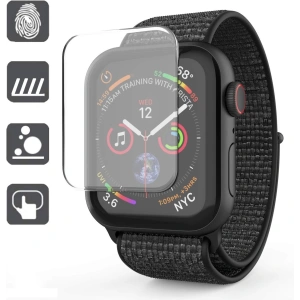 2x Tempered glass with UV glue Whitestone Dome Glass Apple Watch 4/5/6/7/SE/8/9 40/41MM Clear