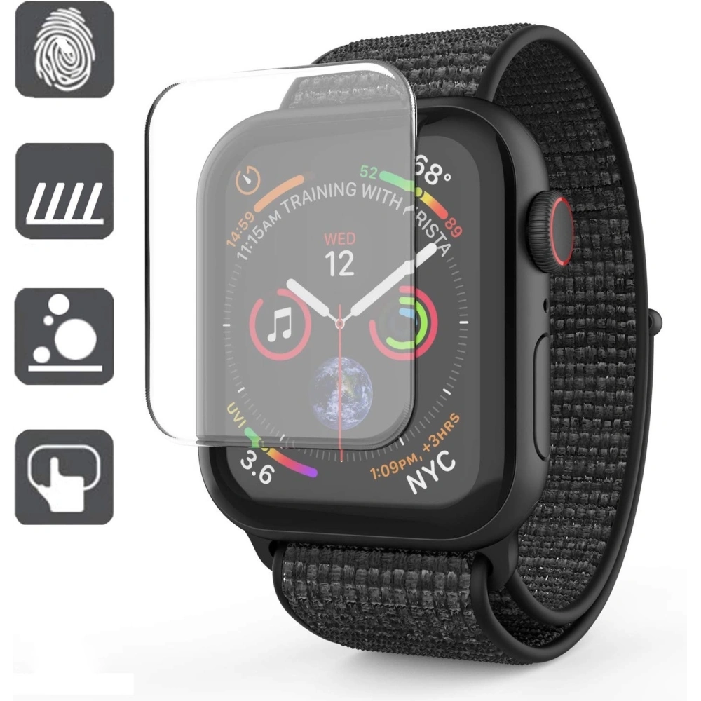 Hurtownia GSM - 2x Sklo tvrzené s UV lepidlem Whitestone Dome Glass Apple Watch 4/5/6/7/SE/8/9 40/41MM Čiré - WSD032 - {ean13} - Hurt