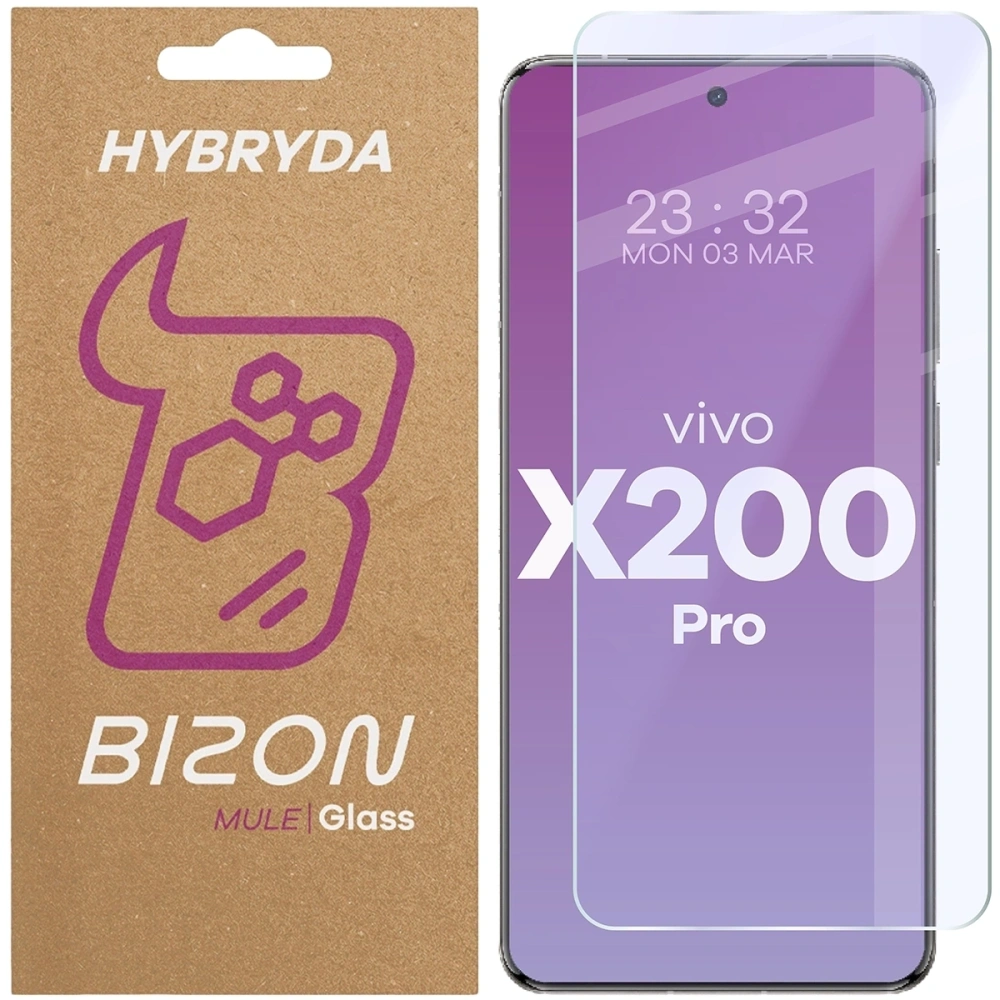 Wholesale Bizon Glass Mule Vivo X200 Pro - BIZ9240 - {ean13} - Hurt