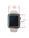 Wholesale 2x Tempered glass with UV glue Whitestone Dome Glass Apple Watch 4/5/6/7/SE/8/9 40/41MM Clear - WSD032 - {ean13} - Hurt