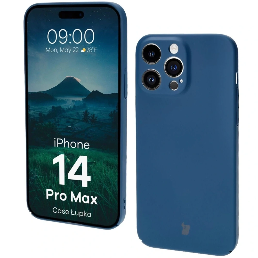 Hurtownia GSM - Bizon Case Lupka Apple iPhone 14 Pro Max modrý - BIZ9243 - {ean13} - Hurt