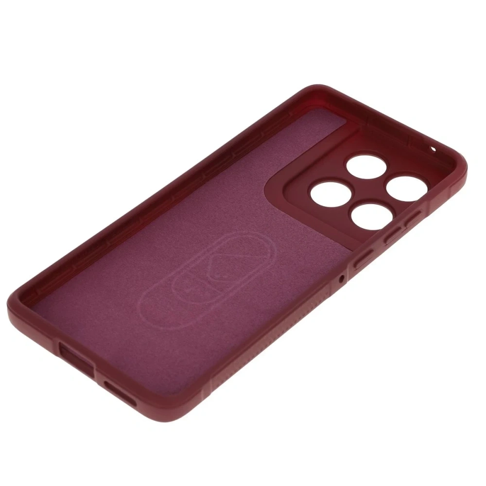Hurtownia GSM - Husa Bizon pentru Motorola Edge 60 Fusion / Edge 60 burgundă - BIZ9244 - {ean13} - Hurt