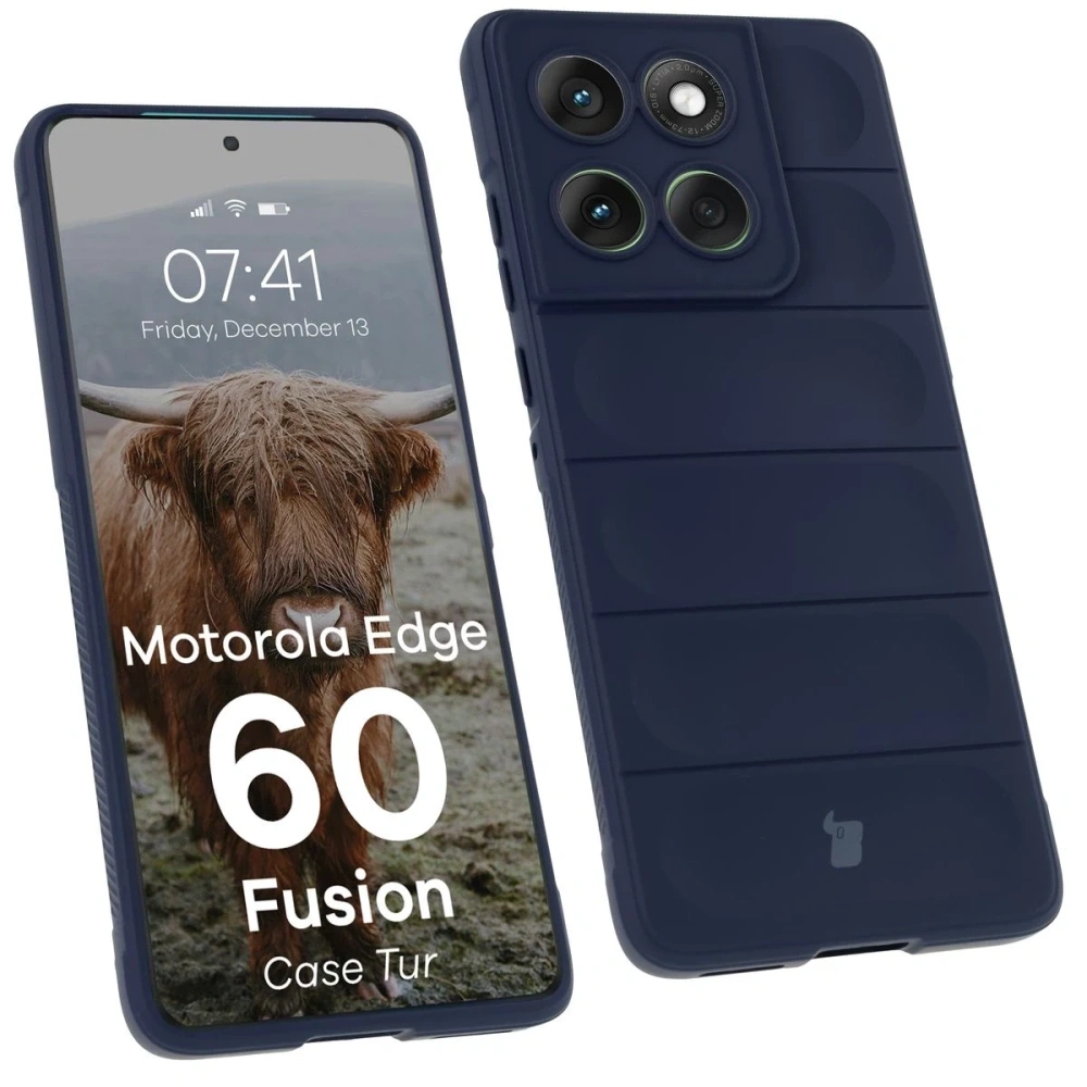 Hurtownia GSM - Husa Bizon pentru Motorola Edge 60 Fusion / Edge 60 albastru marin - BIZ9246 - {ean13} - Hurt
