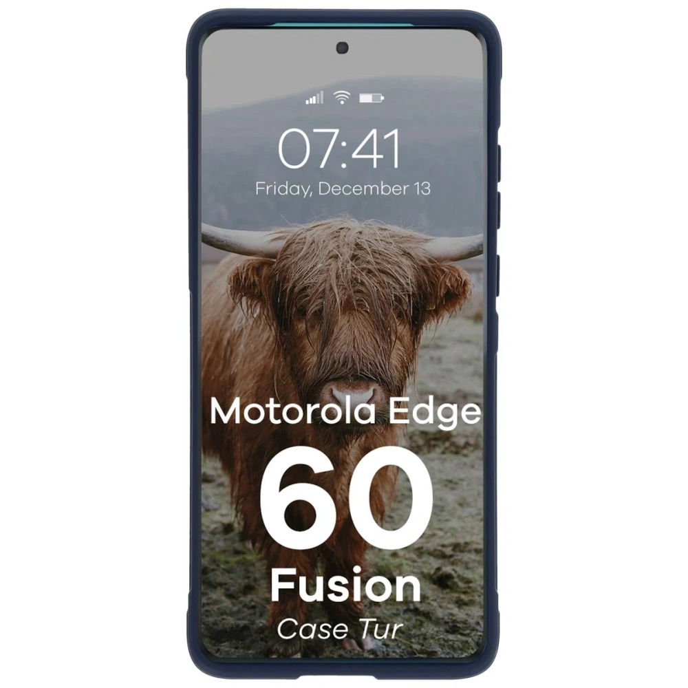 Hurtownia GSM - Husa Bizon pentru Motorola Edge 60 Fusion / Edge 60 albastru marin - BIZ9246 - {ean13} - Hurt