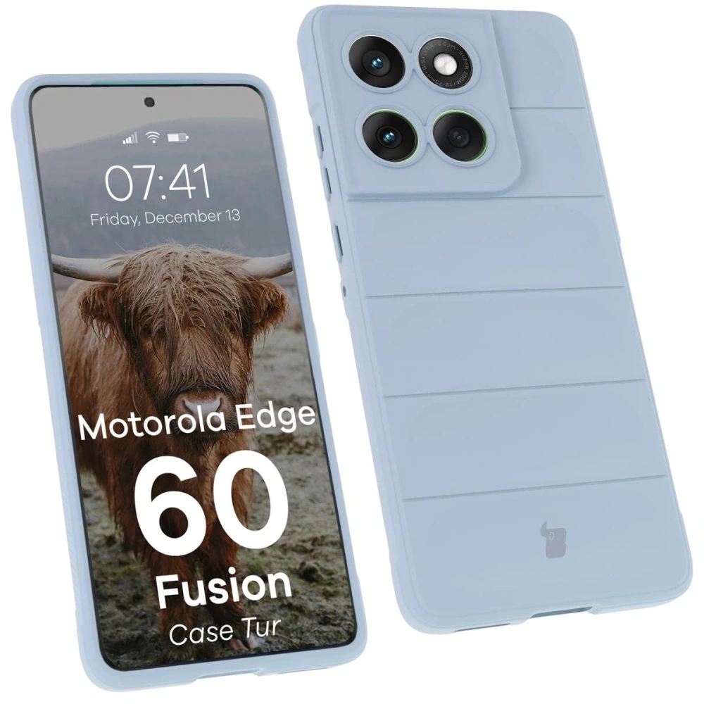 Hurtownia GSM - Pancerne etui Bizon Case Tur do Motorola Edge 60 Fusion / Edge 60 jasnoniebieskie - BIZ9247 - {ean13} - Hurt