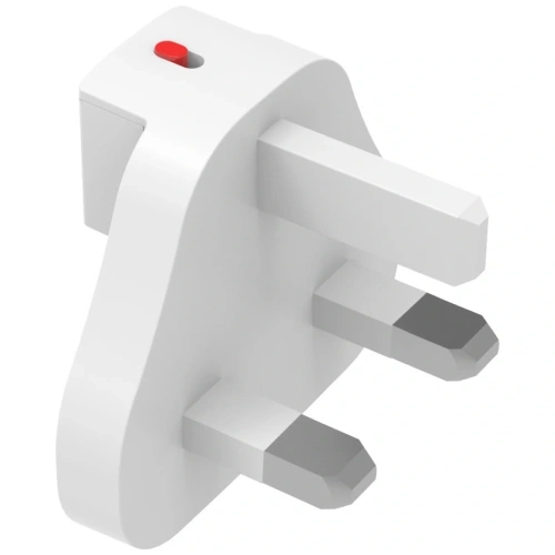 Adapter podróżny 4smarts Worldplug GaN Flex Hybrid Charger 6in1 FlatPlug Slim UK, EU, AU biały