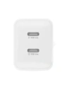 Hurtownia GSM - Încărcător de perete 4smarts PDPlug Dual 45W GaN 2xUSB-C Alb - 4SMR90 - {ean13} - Hurt