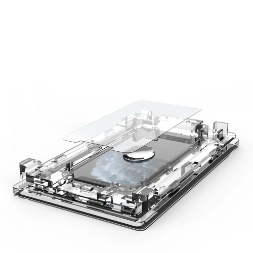 Szkło hartowane z klejem UV Whitestone Dome Glass Apple iPhone 11 Pro Clear