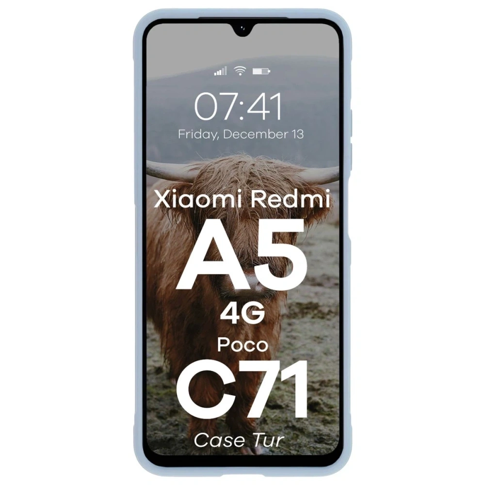 Hurtownia GSM - Pancerne etui Bizon Case Tur do Xiaomi Redmi A5 4G / POCO C71 4G jasnoniebieskie - BIZ9250 - {ean13} - Hurt