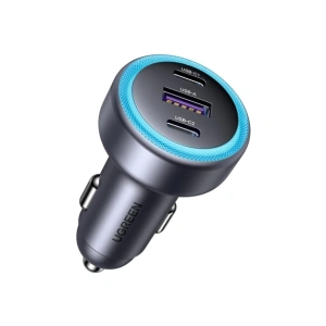 Hurtownia GSM - Încărcător auto UGREEN EC307 USB-A, 2xUSB-C 30W (negru) - UGR5630 - {ean13} - Hurt