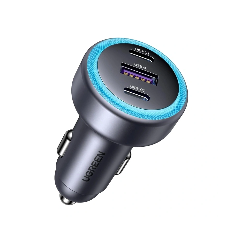 Hurtownia GSM - UGREEN EC307 Autós Töltő USB-A, 2xUSB-C 30W (fekete) - UGR5630 - {ean13} - Hurt