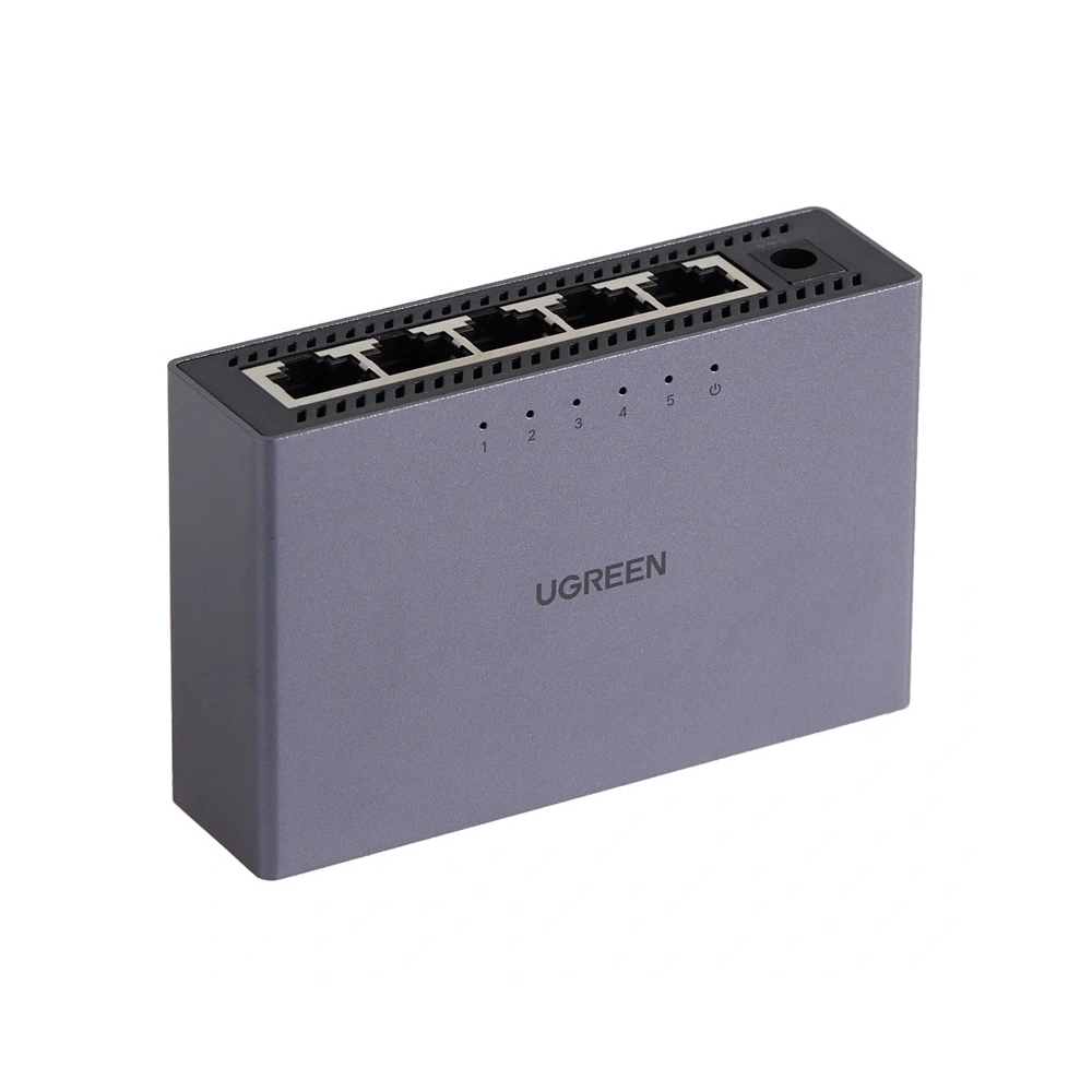 Hurtownia GSM - UGREEN CM633 5-Port GigaBit Ethernet Switch (Fekete) - UGR5636 - {ean13} - Hurt