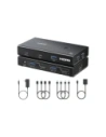UGREEN AK502 2-in-1 HDMI 2.0 KVM kapcsoló