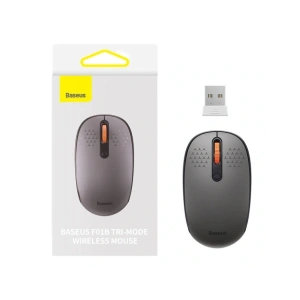 Hurtownia GSM - Baseus F01B Tri-Mode Vezeték nélküli Egér 2.4G BT 5.0 1600 DPI (szürke) - BSU8960 - {ean13} - Hurt