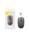 Baseus F01B Tri-Mode Wireless Maus 2.4G BT 5.0 1600 DPI (grau)