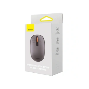 Hurtownia GSM - Baseus F01B Tri-Mode Vezeték nélküli Egér 2.4G BT 5.0 1600 DPI (szürke) - BSU8960 - {ean13} - Hurt