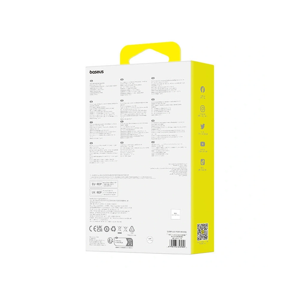 Hurtownia GSM - Căști wireless inteligente Baseus CM10 (Negru) - BSU8962 - {ean13} - Hurt