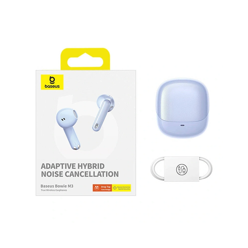 Hurtownia GSM - Baseus Bowie M3 Vezeték nélküli In-Ear TWS Fülhallgató (Kék) - BSU8964 - {ean13} - Hurt