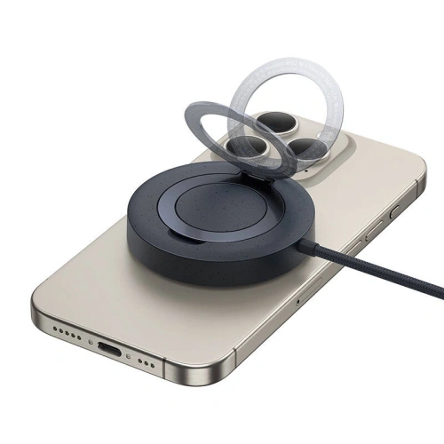 Podstawka ładująca 15W Baseus Simple Mini4 MagSafe (czarna)