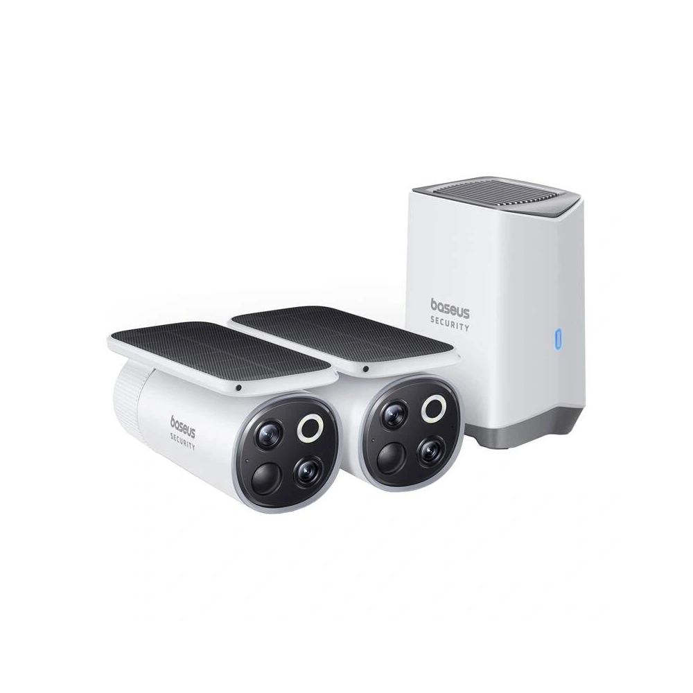 Hurtownia GSM - Camera exterioară duală Baseus S1 Pro 3K (albă) - BSU8966 - {ean13} - Hurt
