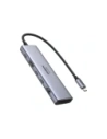 Hurtownia GSM - UGREEN 7in1 Adapter USB-A 3.2, 2xUSB-C 3.2, USB-C Átvezetés, HDMI 4K60Hz, SD/TF - UGR5638 - {ean13} - Hurt