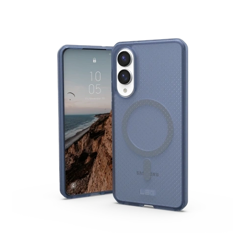 Etui UAG Urban Armor Gear Dot Magnet Samsung Galaxy S25 Edge z wbudowanym modułem magnetycznym (cloud blue)