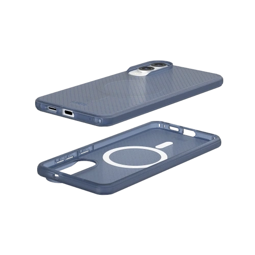Etui UAG Urban Armor Gear Dot Magnet Samsung Galaxy S25 Edge z wbudowanym modułem magnetycznym (cloud blue)