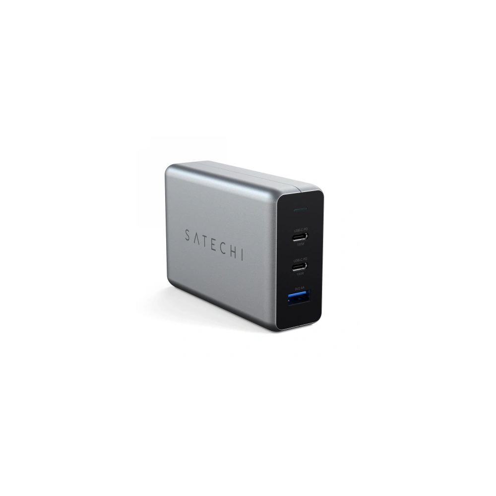 Wholesale Satechi PD GaN Charger 100W 100W USB-A, 2xUSB-C (space gray) - STH192 - {ean13} - Hurt