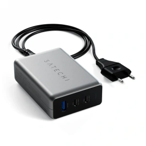 Wholesale Satechi PD GaN Charger 100W 100W USB-A, 2xUSB-C (space gray) - STH192 - {ean13} - Hurt