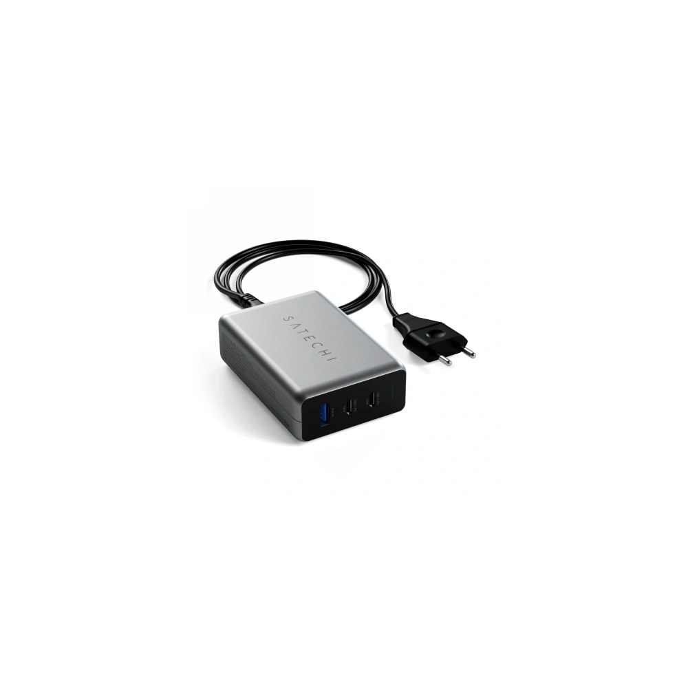 Wholesale Satechi PD GaN Charger 100W 100W USB-A, 2xUSB-C (space gray) - STH192 - {ean13} - Hurt