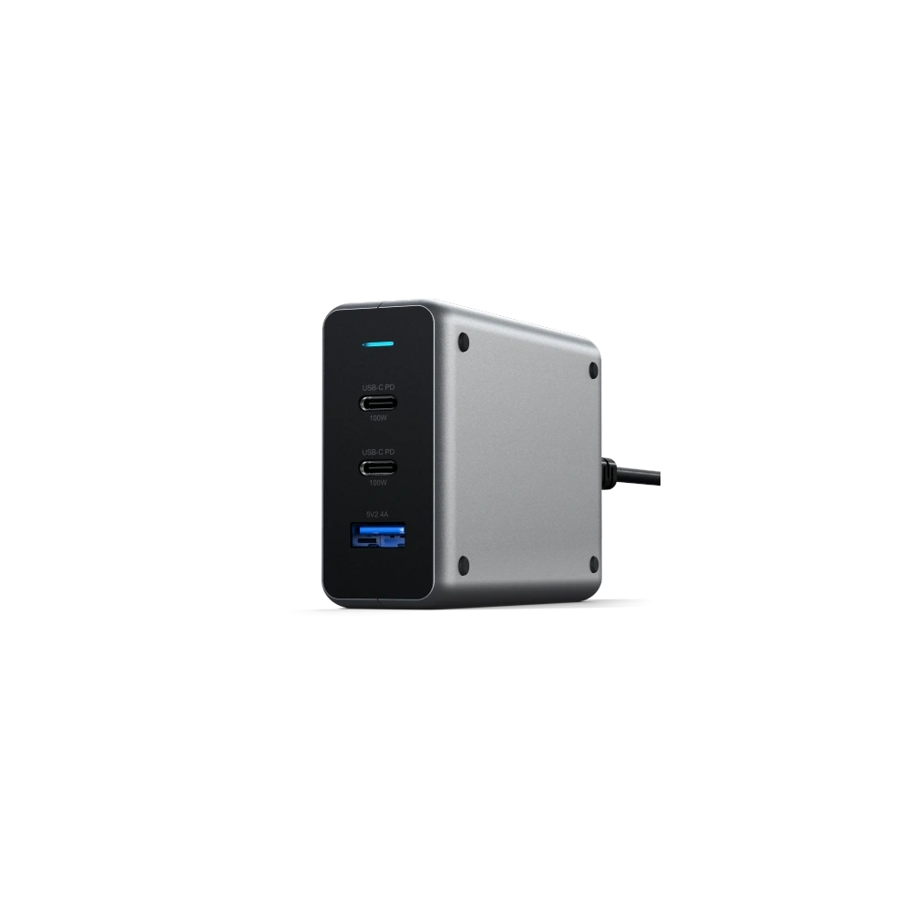 Wholesale Satechi PD GaN Charger 100W 100W USB-A, 2xUSB-C (space gray) - STH192 - {ean13} - Hurt