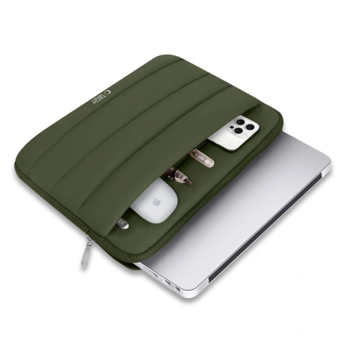 Torba Tech-Protect Fluffy Laptop 13-14 Army Green