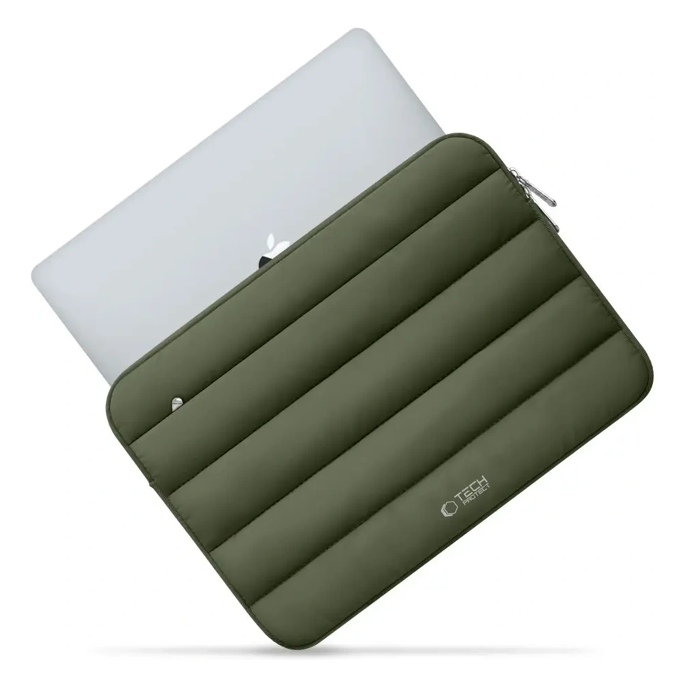 Hurtownia GSM - Tech-Protect Fluffy Laptop 13-14 Katonai Zöld - THP4215 - {ean13} - Hurt
