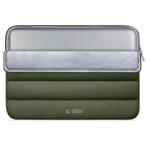 Torba Tech-Protect Fluffy Laptop 13-14 Army Green