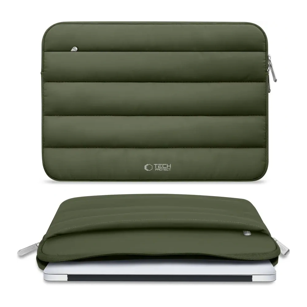 Hurtownia GSM - Tech-Protect Fluffy Laptop 15-16 Katonai Zöld - THP4216 - {ean13} - Hurt