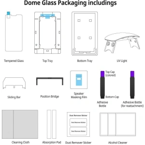 Hurtownia GSM - Tvrzené sklo s UV lepidlem Whitestone Dome Glass Apple iPhone SE 2022/SE 2020/8/7 - WSD039 - {ean13} - Hurt