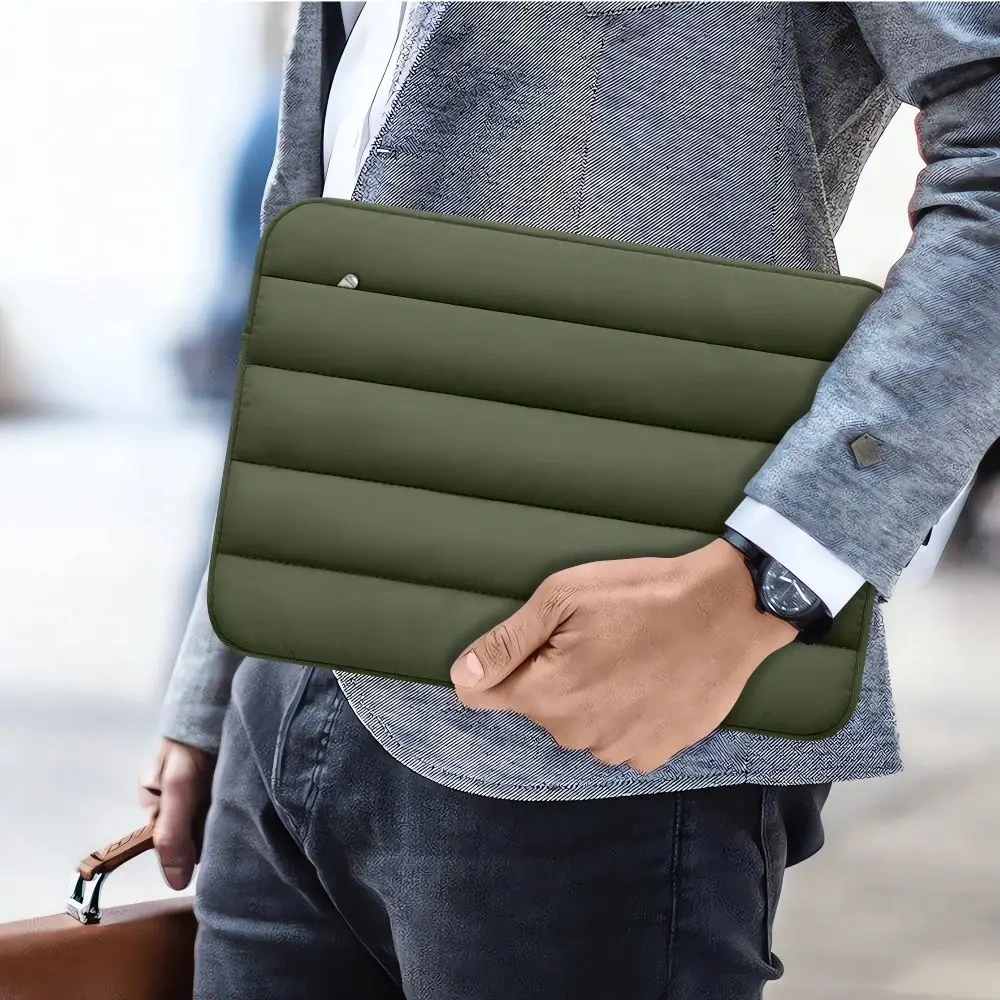 Hurtownia GSM - Tech-Protect Fluffy Laptop 15-16 Katonai Zöld - THP4216 - {ean13} - Hurt