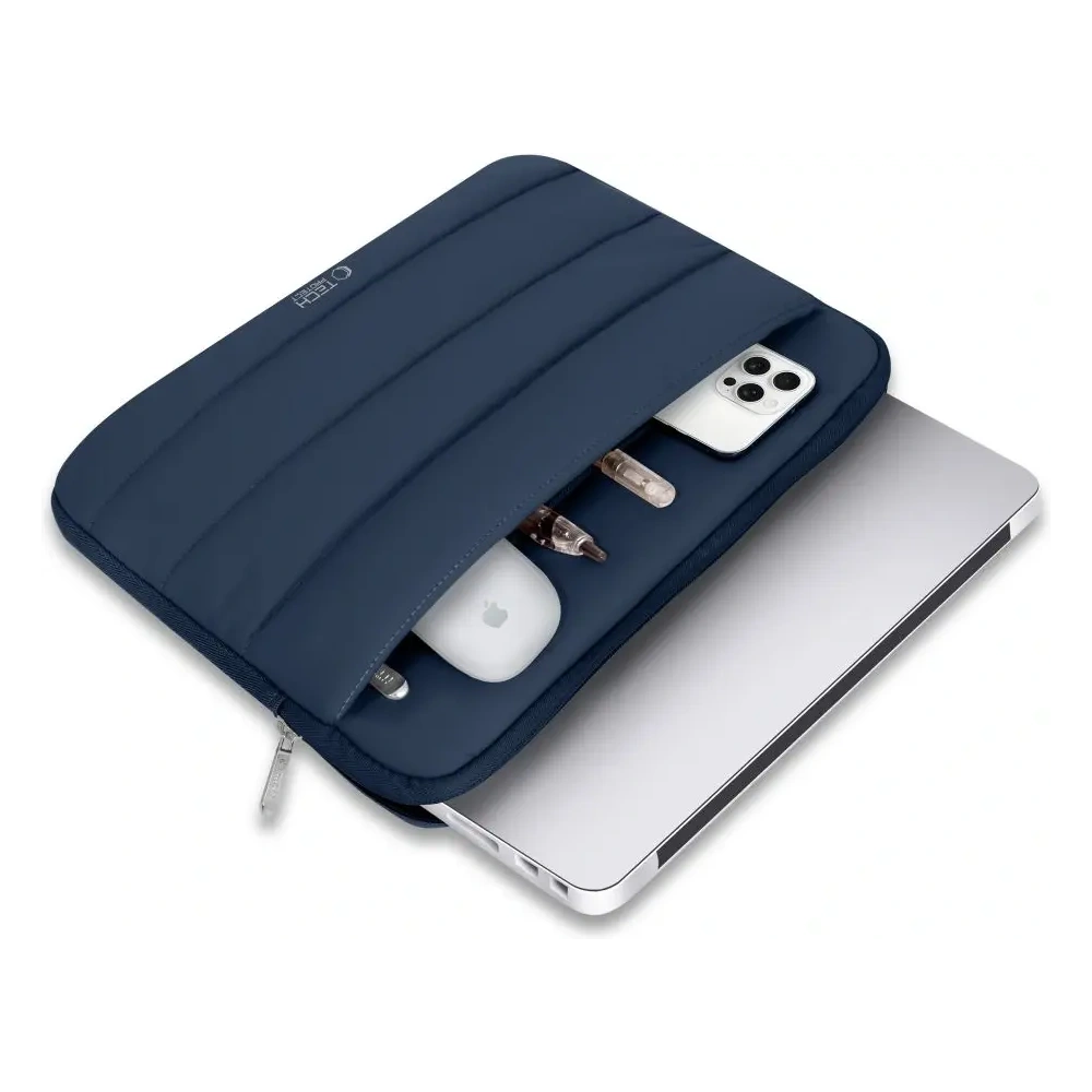 Wholesale Tech-Protect Fluffy Laptop 13-14 Navy Blue - THP4217 - {ean13} - Hurt