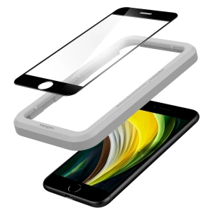 Szkło hartowane Spigen GLAS.tR AlignMaster Apple iPhone SE 2022/SE 2020/8/7 Black