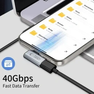 Hurtownia GSM - Adapter unghi Tech-Protect Ultraboost AA01 USB-C Gri - THP4223 - {ean13} - Hurt