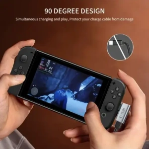 Hurtownia GSM - Tech-Protect Ultraboost AA01 Úhlový adaptér USB-C Šedý - THP4223 - {ean13} - Hurt