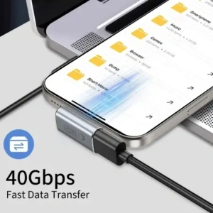 Hurtownia GSM - Adapter unghi Tech-Protect Ultraboost AA03 USB-C Gri - THP4225 - {ean13} - Hurt